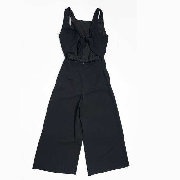 Aritzia Wilfred Ecoulement Sleeveless Cropped Wide Leg Tie Back Jumpsuit Size 2 - Picture 6 of 14